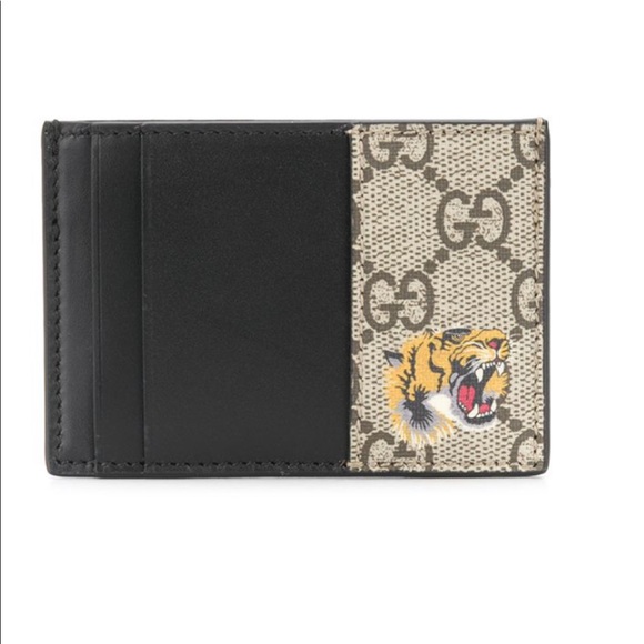 Gucci Other - Gucci supreme monogram card case/wallet NWT